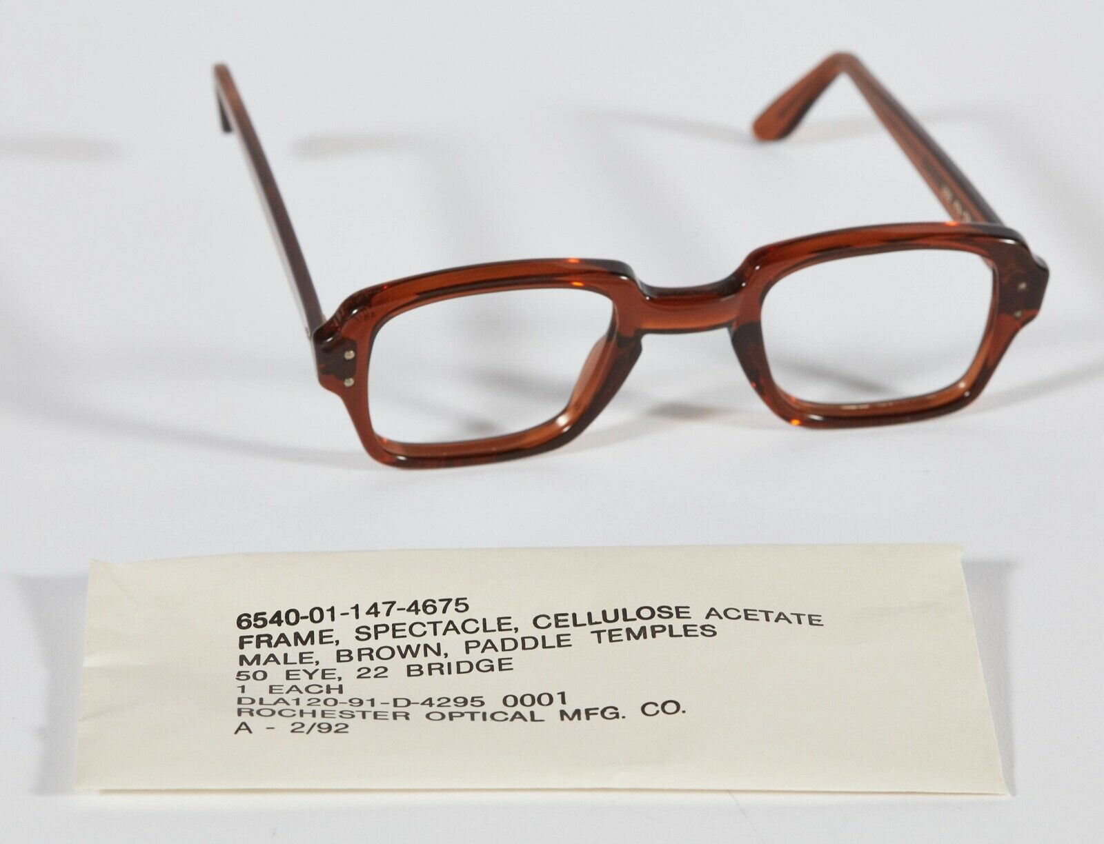New Military Surplus Vintage Eyeglass Frames Bcg Birth Control Glasses